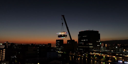 空中レストラン「Dinner in the Sky OSAKA」｜中之島GATEサウスピア