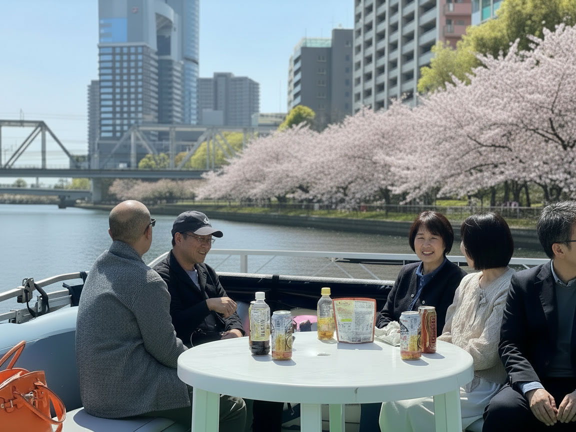 お花見
